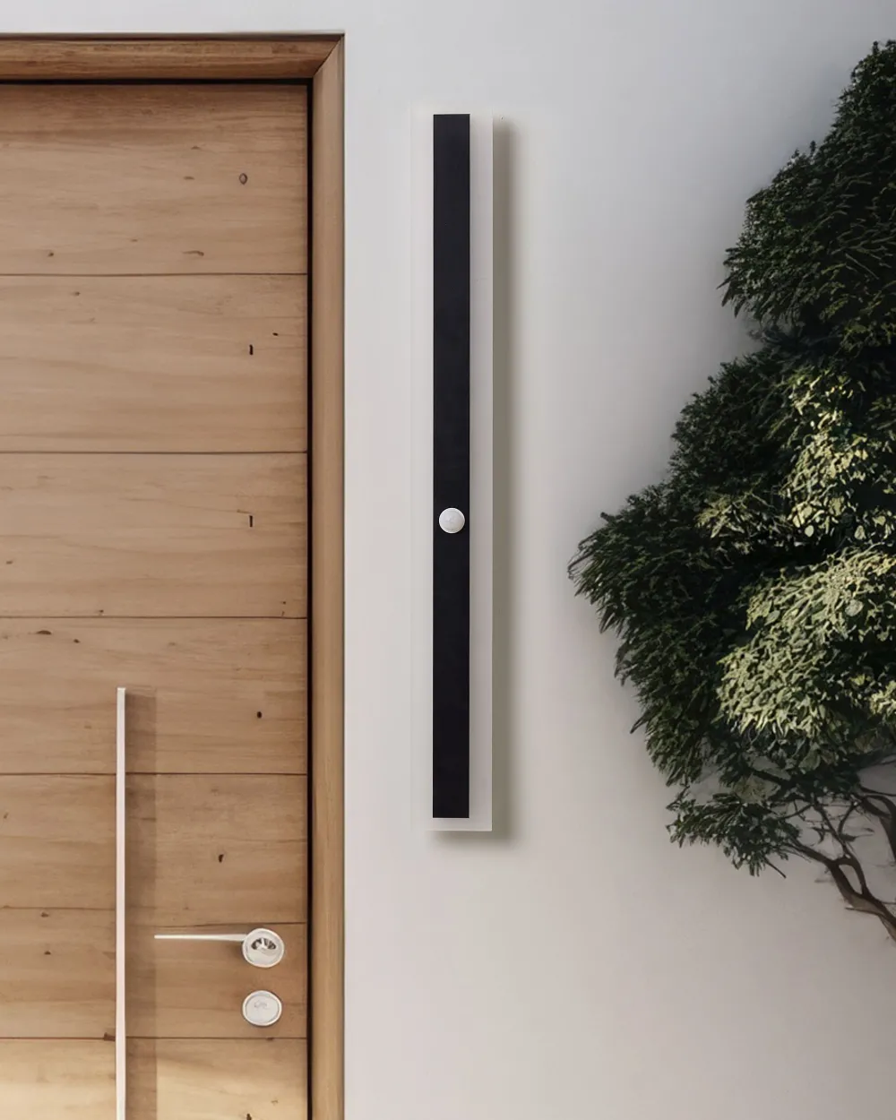 Fashion Beliani Led-Ulkoseinavalaisin Teras Musta 80 Cm Savane