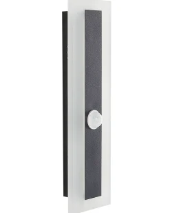 Valaisimet<Beliani Led-Ulkoseinavalaisin Teras Musta 30 Cm Savane