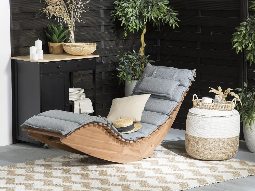 Online Beliani Lepotuoli Harmaalla Pehmusteella Brescia