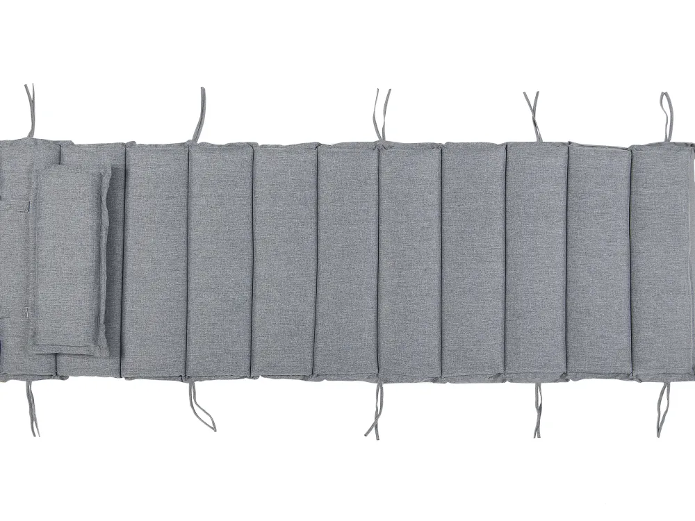 Online Beliani Lepotuoli Harmaalla Pehmusteella Brescia