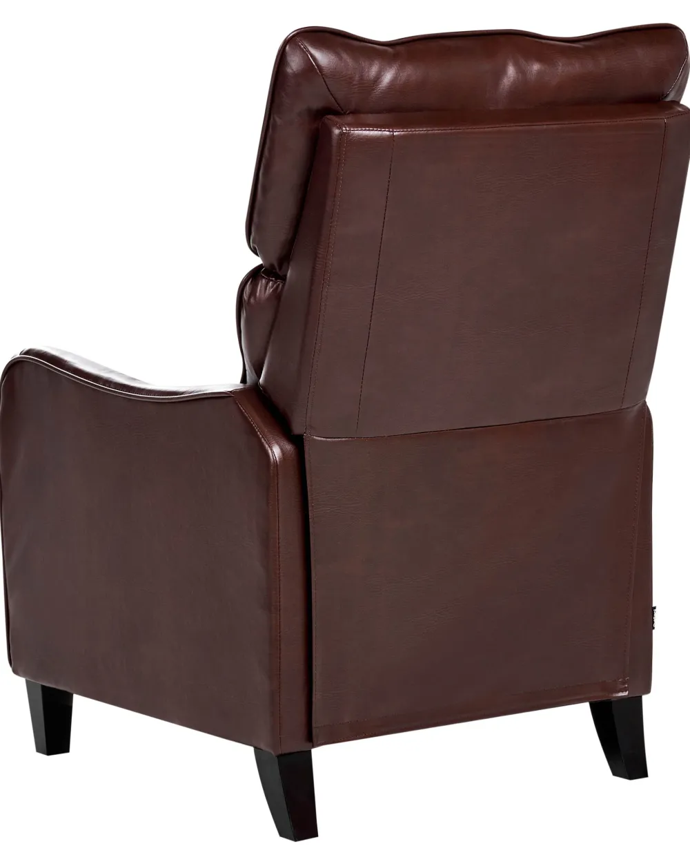 Cheap Beliani Lepotuoli Keinonahkainen Ruskea Royston