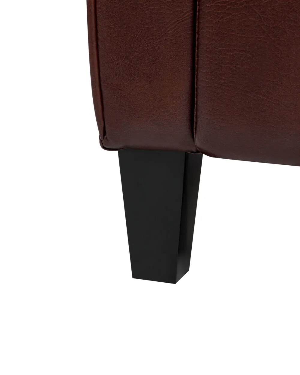 Cheap Beliani Lepotuoli Keinonahkainen Ruskea Royston