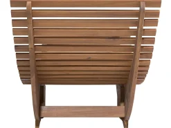 Ulkokalusteet<Beliani Lepotuoli Punaisella Pehmusteella Brescia