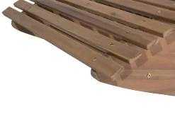 Ulkokalusteet<Beliani Lepotuoli Punaisella Pehmusteella Brescia