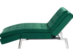 Outlet Beliani Lepotuoli Sametti Smaragdinvihrea Loiret