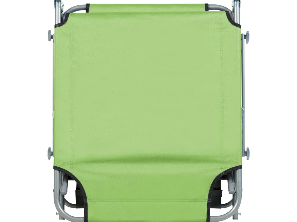 Best Sale Beliani Limenvihrea Teraksinen Aurinkotuoli Katoksella Foligno