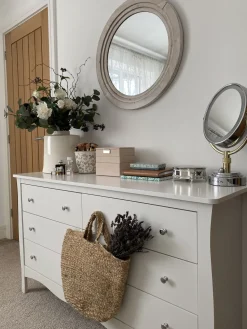 Clearance Beliani Lipasto 6 Laatikkoa Valkoinen Winchester