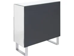 Clearance Beliani Lipasto Peililasi 4 Laatikkoa Hopea Nesle