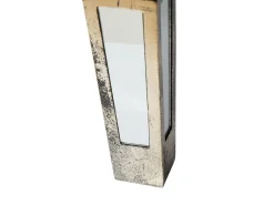 Sale Beliani Lipasto Peililasi 6 Laatikkoa Hopea Mozela