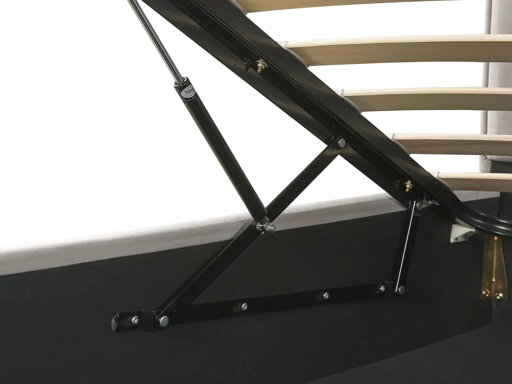 Sängyt<Beliani Makuuhuonesetti Sametti 3 Osaa Vaaleanharmaa 180 X 200 Cm Sezanne