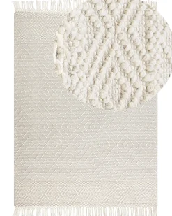 Shop Beliani Matto Beige 160 X 230 Cm Darende