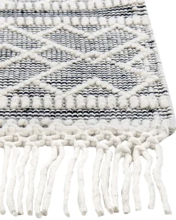 Matot<Beliani Matto Harmaa/Luonnonvalkoinen 160 X 230 Cm Toprakkale