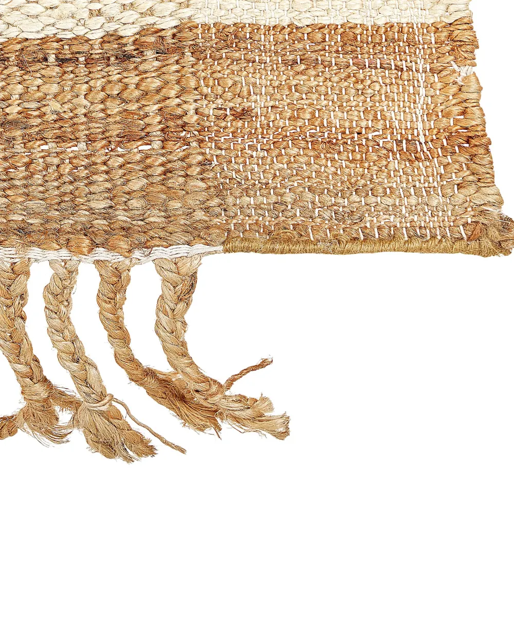 Matot<Beliani Matto Juutti Beige 160 X 230 Cm Dedemli