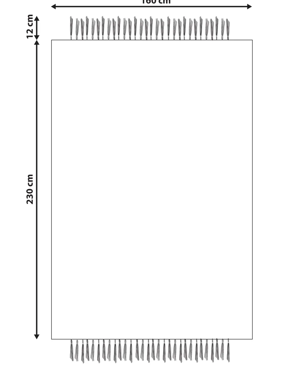 Matot<Beliani Matto Juutti Beige 160 X 230 Cm Dedemli