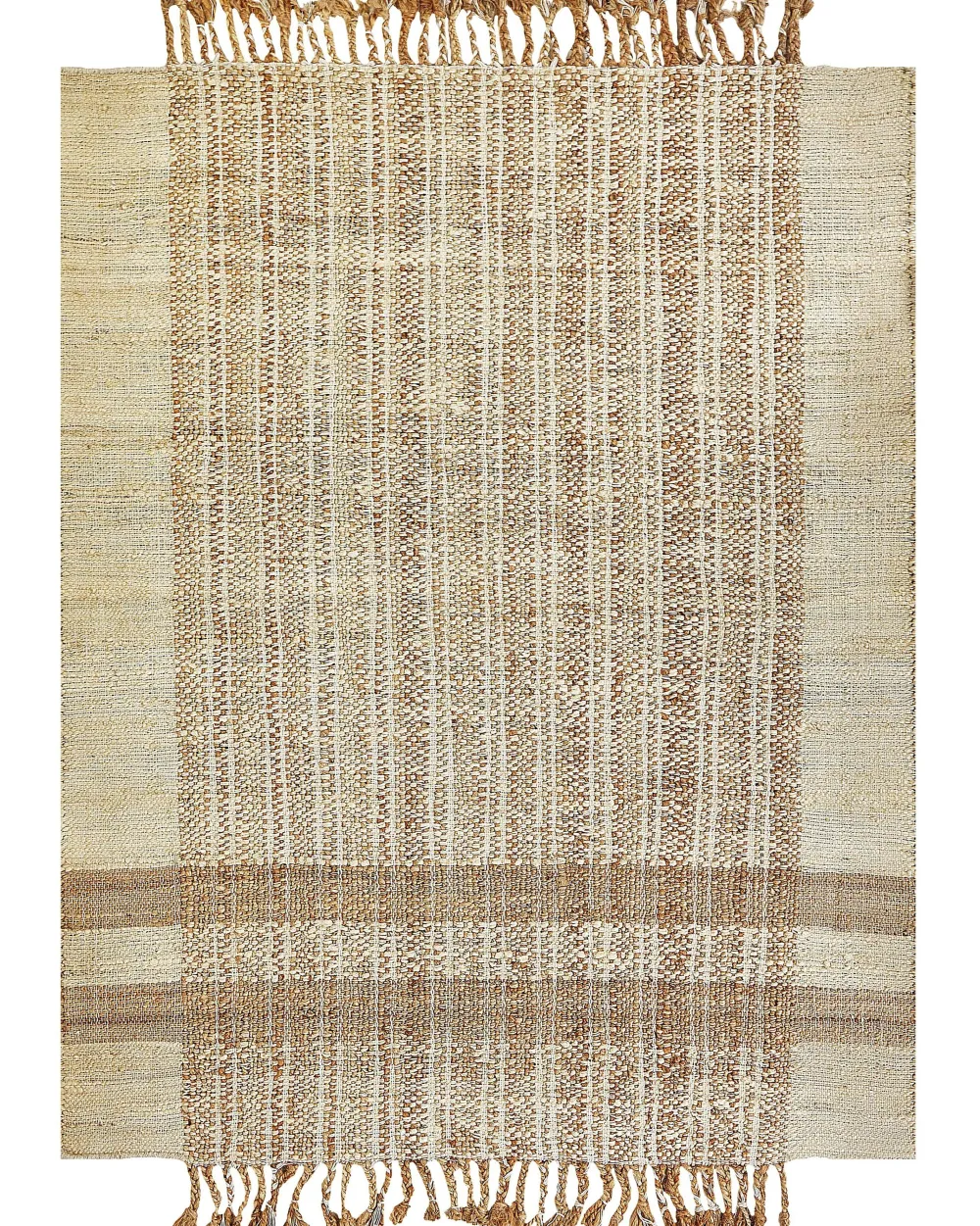 Matot<Beliani Matto Juutti Beige 160 X 230 Cm Ortaoba