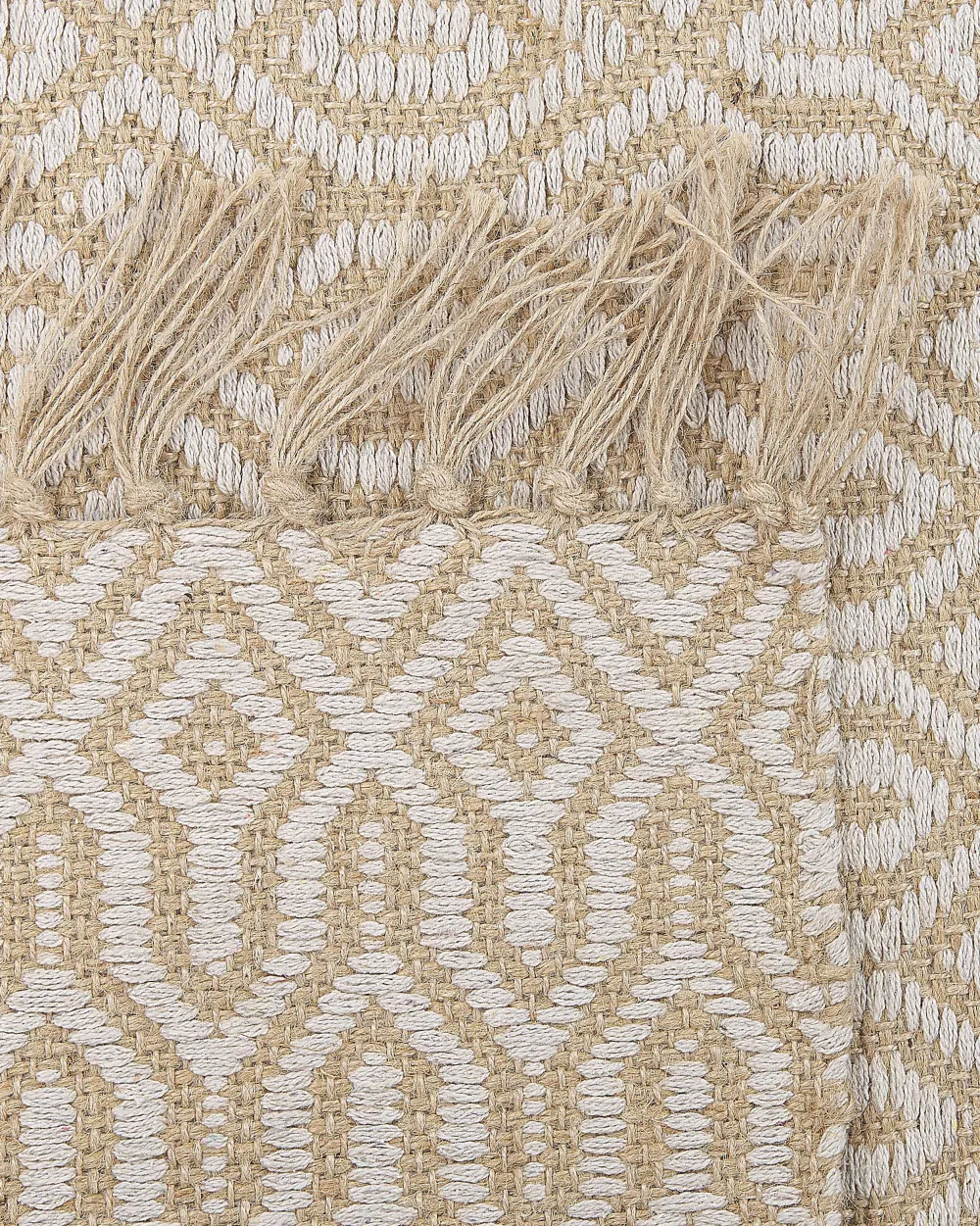 Matot<Beliani Matto Juutti Beige 140 X 200 Cm Pozanti