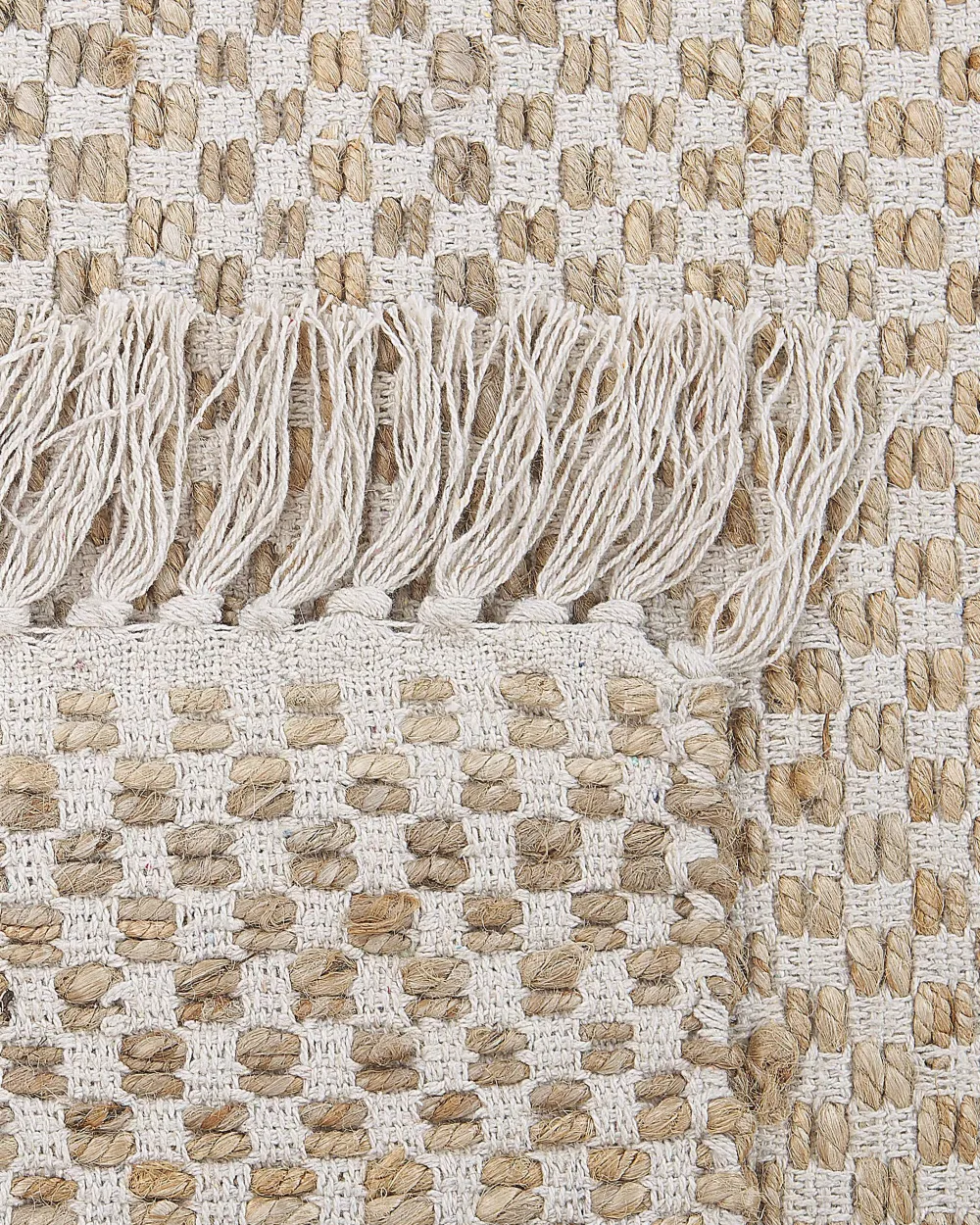 Matot<Beliani Matto Juutti Beige 140 X 200 Cm Zerdali