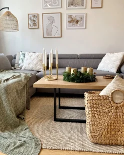 Cheap Beliani Matto Juutti Beige 140 X 200 Cm Aladag