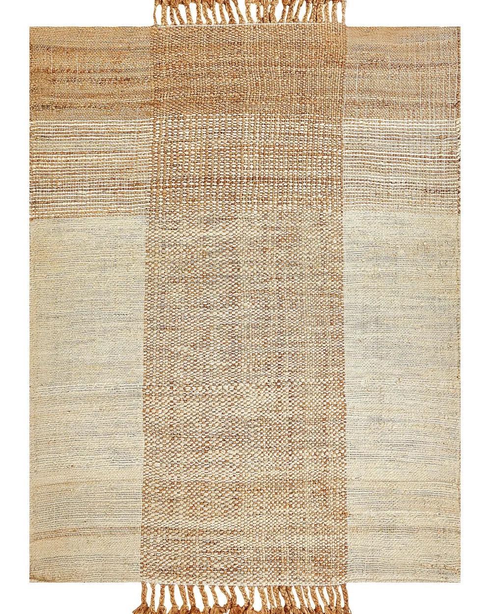 Online Beliani Matto Juutti Beige 160 X 230 Cm Hamzalar