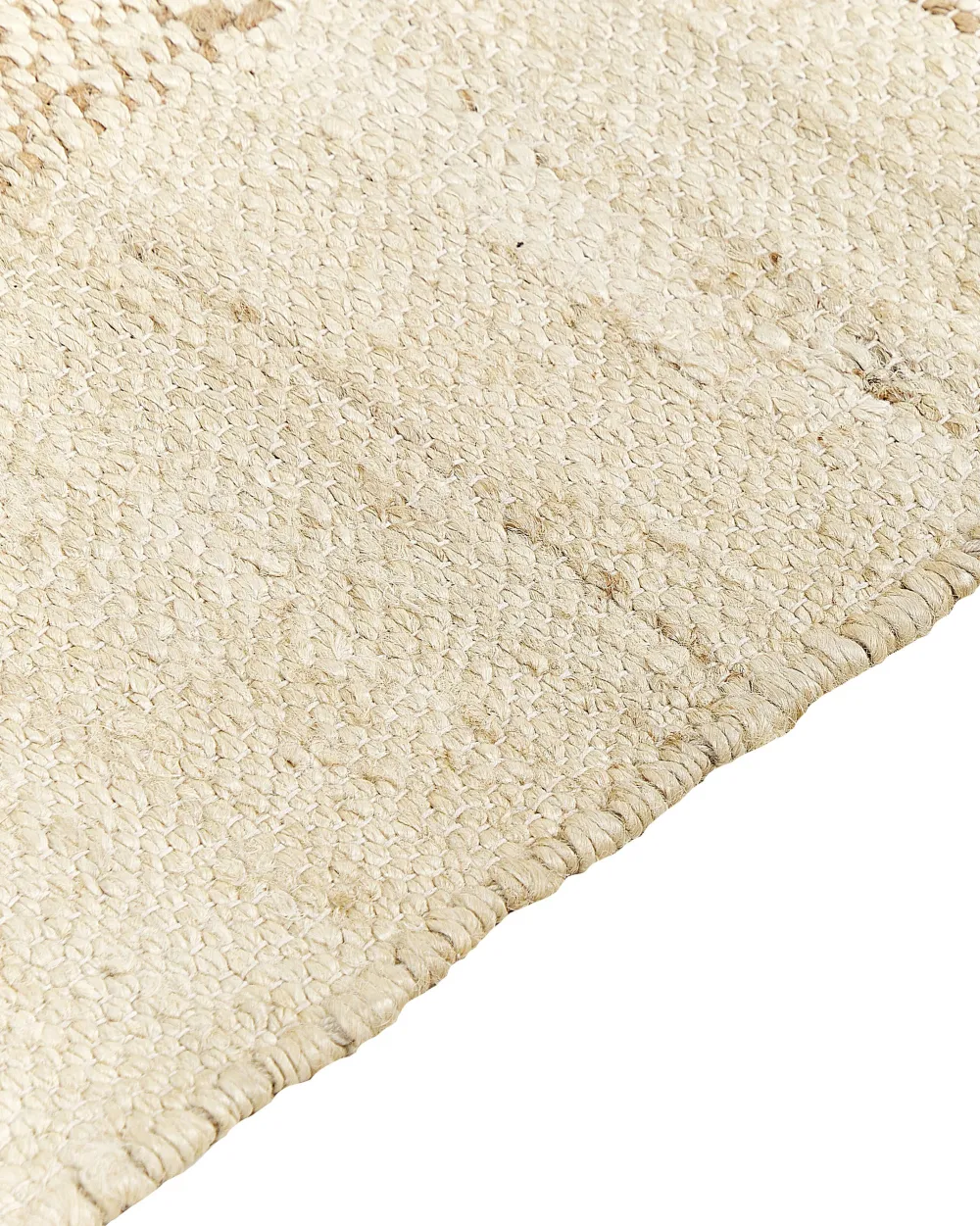 Online Beliani Matto Juutti Beige 160 X 230 Cm Hamzalar