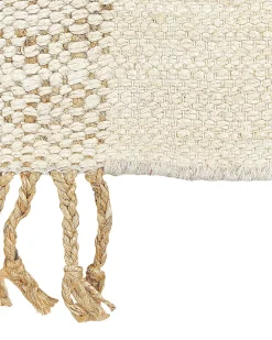 Online Beliani Matto Juutti Beige 160 X 230 Cm Hamzalar