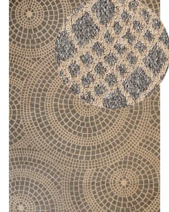 Cheap Beliani Matto Juutti Beige/Harmaa 160 X 230 Cm Ariba