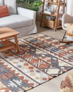 Matot<Beliani Matto Juutti Monivarinen 160 X 230 Cm Kalfa