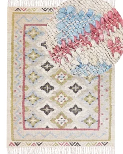 Best Sale Beliani Matto Juutti Monivarinen 160 X 230 Cm Terkos