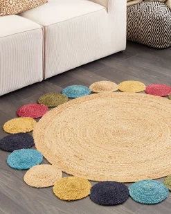 Matot<Beliani Matto Juutti Monivarinen 140 Cm Vostan