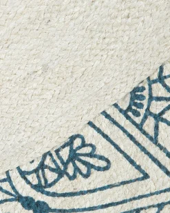 Matot<Beliani Matto Juutti Sininen 120 Cm Anadere