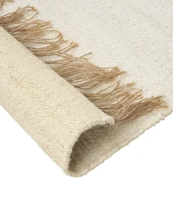 Matot<Beliani Matto Juutti Vaalea Beige 160 X 230 Cm Lunia