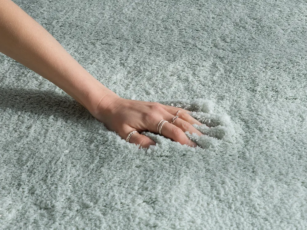 Clearance Beliani Matto Kangas Mintunvihrea 200 X 300 Cm Evren