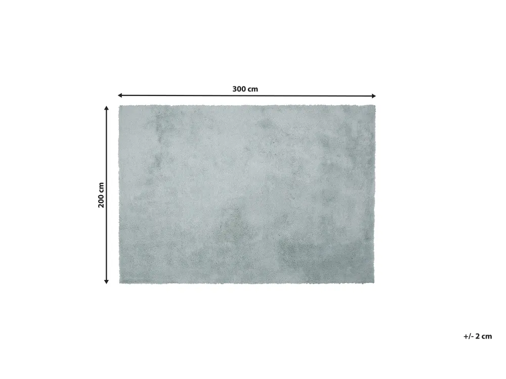 Clearance Beliani Matto Kangas Mintunvihrea 200 X 300 Cm Evren