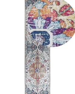 Matot<Beliani Matto Kangas Monivarinen 80 X 300 Cm Enayam