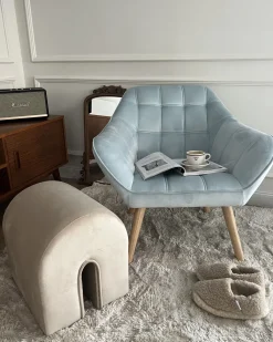 Matot<Beliani Matto Kangas Valkoinen 200 X 200 Cm Evren