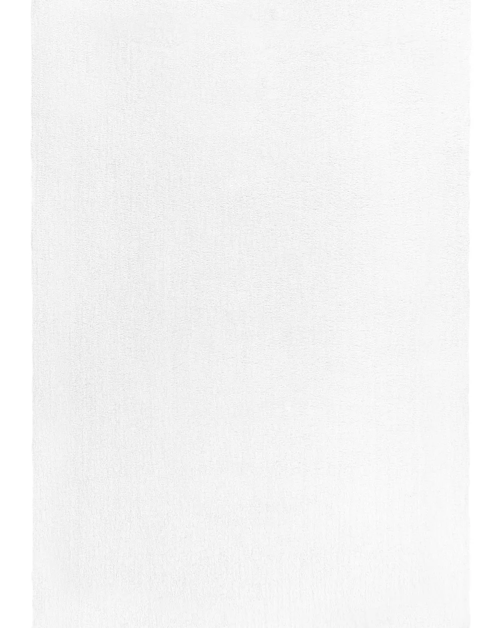 Best Sale Beliani Matto Kangas Valkoinen 160 X 230 Cm Demre