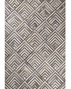 Fashion Beliani Matto Lehmannahka Beige 140 X 230 Cm Tekir
