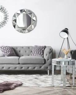 Cheap Beliani Matto Lehmannahka Harmaa 160 X 230 Cm Agacli