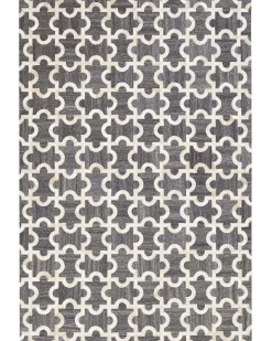 Matot<Beliani Matto Lehmannahka Harmaa/Beige 160 X 230 Cm Yedisu