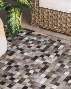 Matot<Beliani Matto Lehmannahka Monivarinen 160 X 230 Cm Armutlu