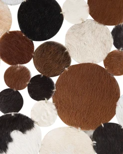 Matot<Beliani Matto Lehmannahka Ruskea 140 Cm Sorgun