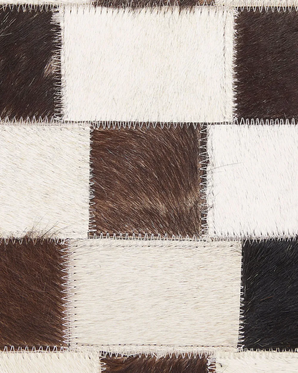 Flash Sale Beliani Matto Lehmannahka Ruskea/Beige 160 X 230 Cm Kayabey