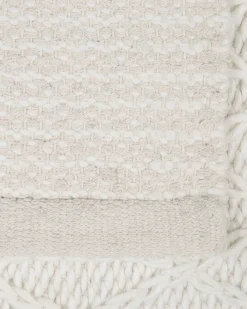 Hot Beliani Matto Luonnonvalkoinen 160 X 230 Cm Erzin