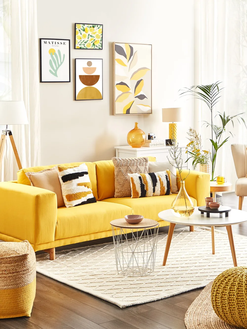 Hot Beliani Matto Luonnonvalkoinen 160 X 230 Cm Erzin