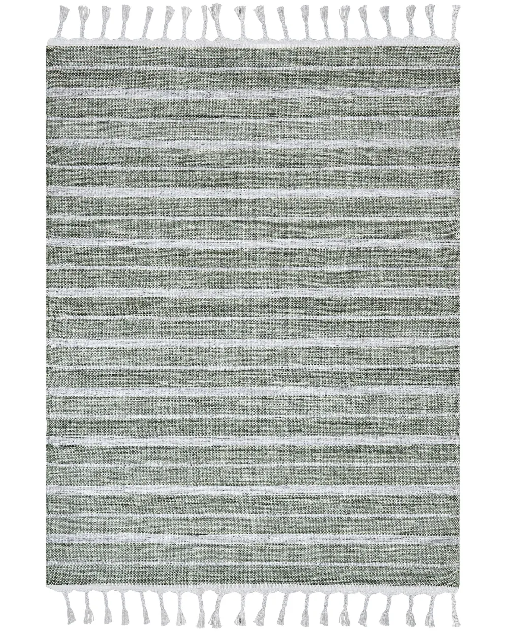 Flash Sale Beliani Matto Muovi Tummanvihrea 140 X 200 Cm Bademli