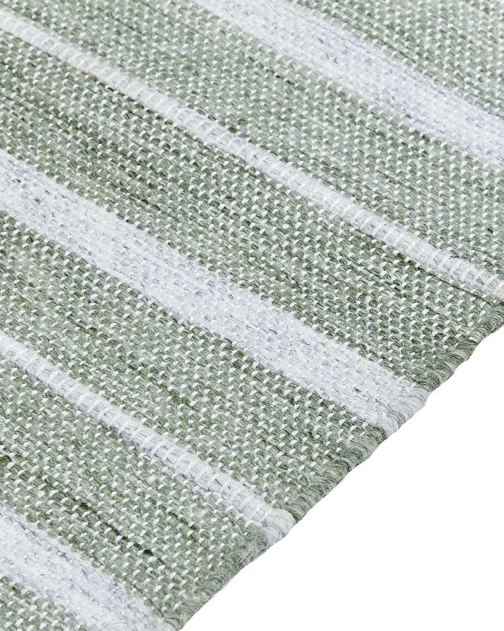 Flash Sale Beliani Matto Muovi Tummanvihrea 140 X 200 Cm Bademli