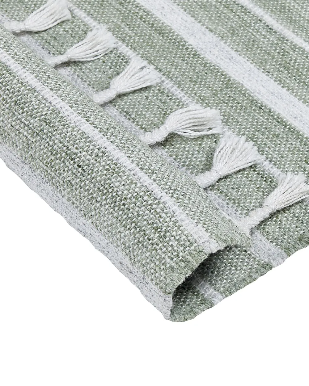 Flash Sale Beliani Matto Muovi Tummanvihrea 140 X 200 Cm Bademli