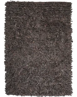 Matot<Beliani Matto Nahka Tummanruskea 160 X 230 Cm Mut