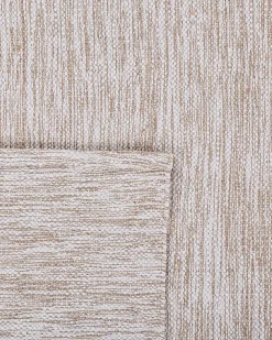 Matot<Beliani Matto Puuvilla Beige 80 X 150 Cm Derince