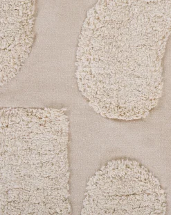 Matot<Beliani Matto Puuvilla Beige 160 X 230 Cm Diyadin